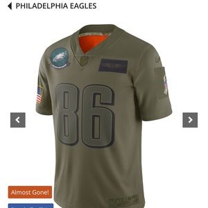 Eagles Jersey Limited Edition! Zach Ertz Philadelphia Eagles Salute to Service
